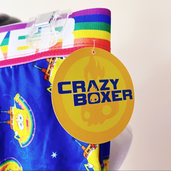 Crazy Boxer Spongebob Imagination Rainbow Boxers - Picture 6 of 8